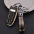 Acto TPU Gold Series Car Key Cover With TPU Gold Key Chain For Audi A8