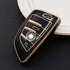 Acto TPU Gold Series Car Key Cover With TPU Gold Key Chain For BMW 3 Series