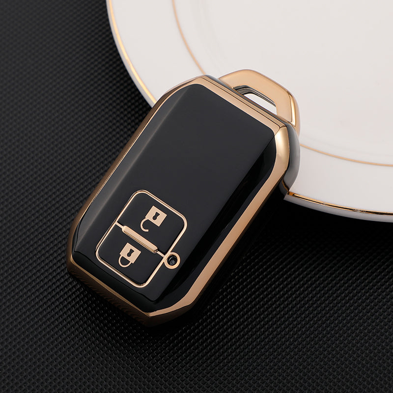 Acto TPU Gold Series Car Key Cover For Suzuki New Baleno
