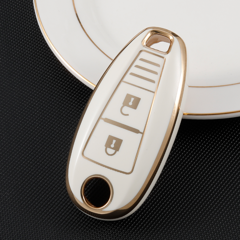Acto TPU Gold Series Car Key Cover For Suzuki Ignis