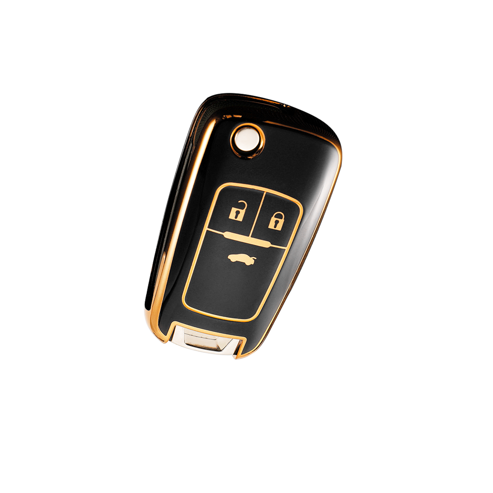 Acto TPU Gold Series Car Key Cover For Chevrolet Sail