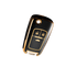 Acto TPU Gold Series Car Key Cover With TPU Gold Key Chain For Chevrolet Cruze