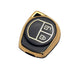 Acto TPU Gold Series Car Key Cover With TPU Gold Key Chain For Suzuki XL-6
