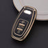 Acto TPU Gold Series Car Key Cover With Diamond Key Ring For Audi RS