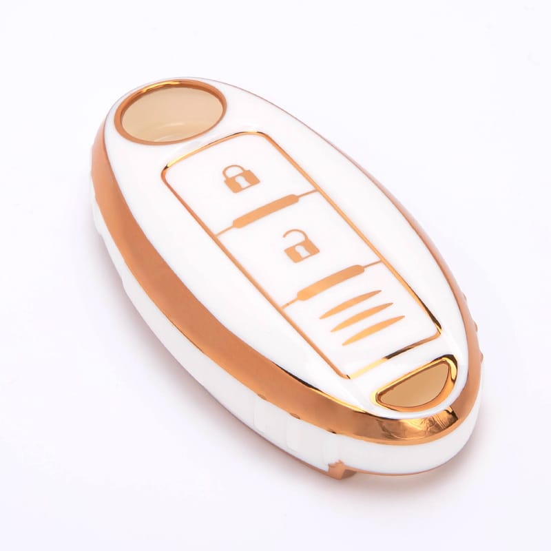 Acto TPU Gold Series Car Key Cover For Nissan Micra