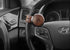 Onwheel Autoban Blacksuit Handmade Leather Hook Universal Power Handle Steering Wheel Spinner Knob In Matt Brown