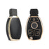 Acto TPU Gold Series Car Key Cover With Diamond Key Ring For Mercedes C-Class