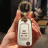 Acto TPU Gold Series Car Key Cover With Diamond Key Ring For Chevrolet Sail