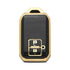 Acto TPU Gold Series Car Key Cover With Diamond Key Ring For Suzuki Fronx