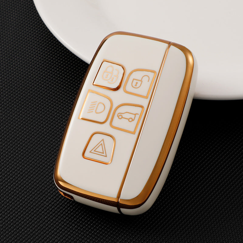 Acto TPU Gold Series Car Key Cover For Land Rover Discovery