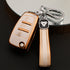 Acto TPU Gold Series Car Key Cover With TPU Gold Key Chain For Audi Q3