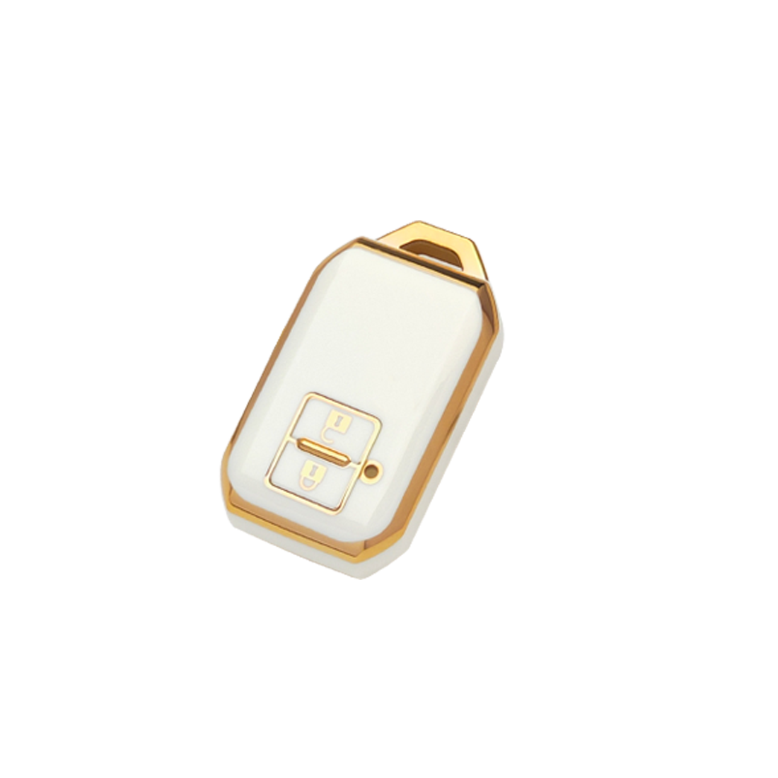 Acto TPU Gold Series Car Key Cover With TPU Gold Key Chain For Suzuki New Swift