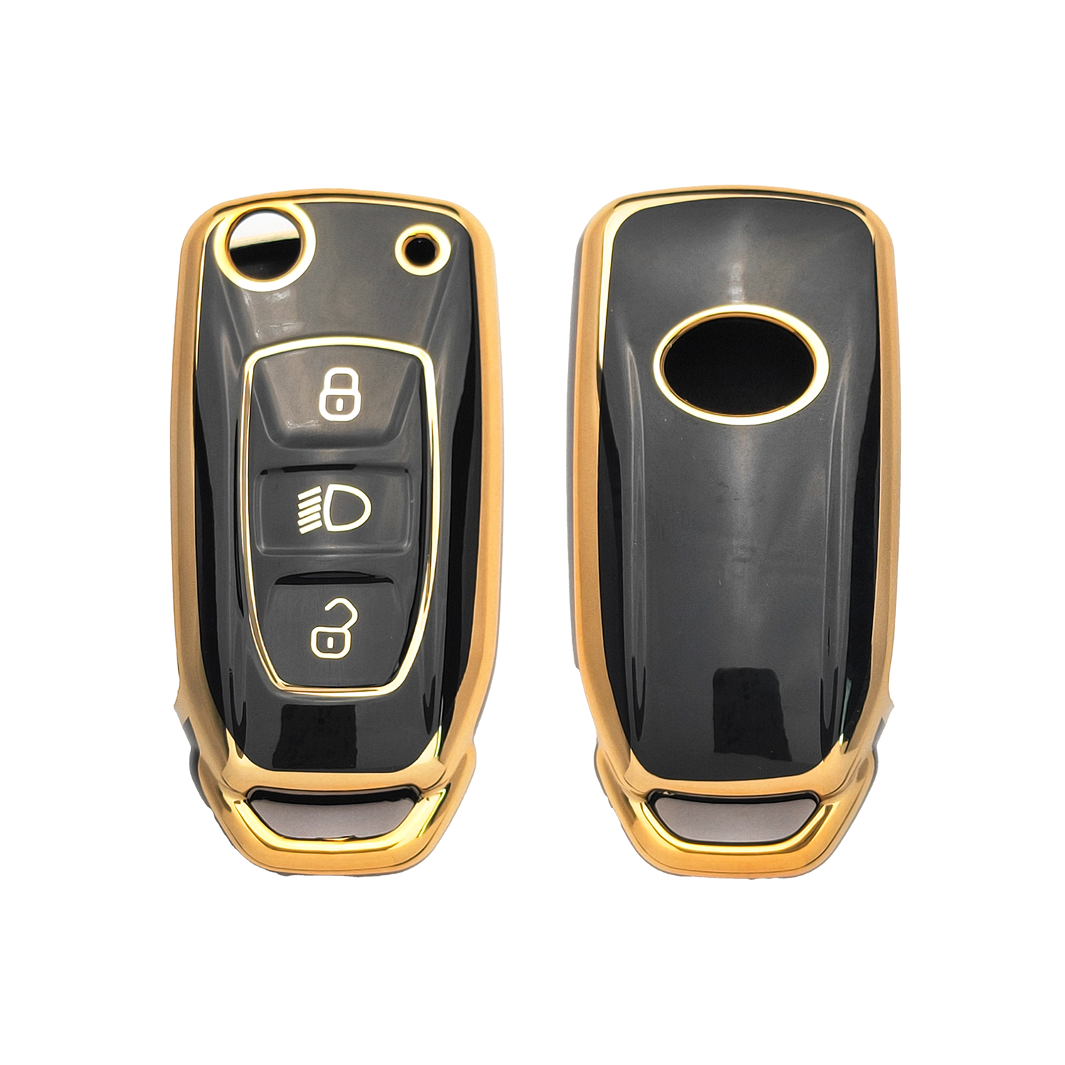Acto TPU Gold Series Car Key Cover For TATA Bolt