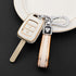 Acto TPU Gold Series Car Key Cover With TPU Gold Key Chain For Honda Mobilio