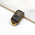 Acto Car Key Cover TPU Leather Grain With Key Chain For Suzuki New Swift