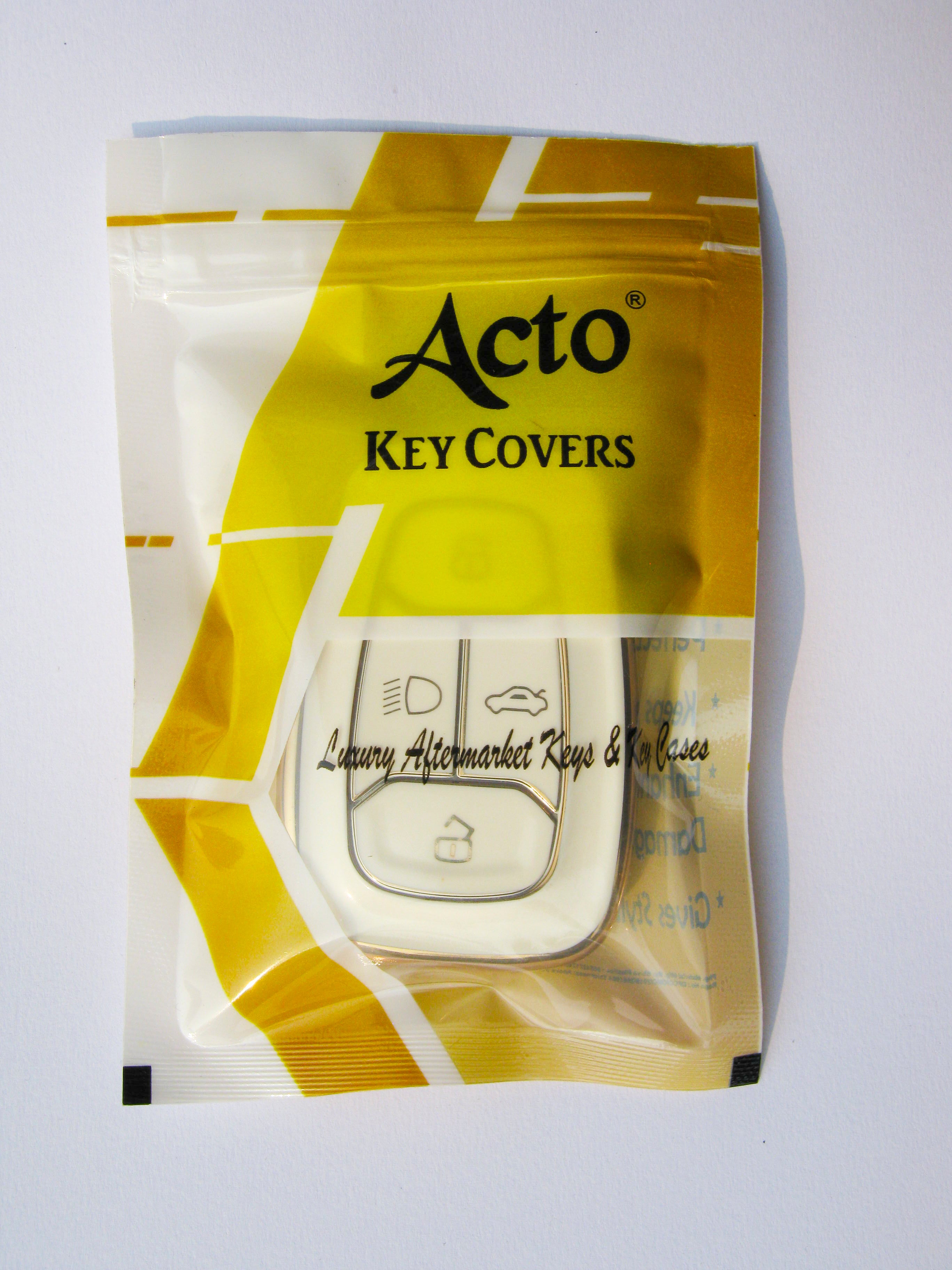 Acto TPU Gold Series Car Key Cover For Audi A5