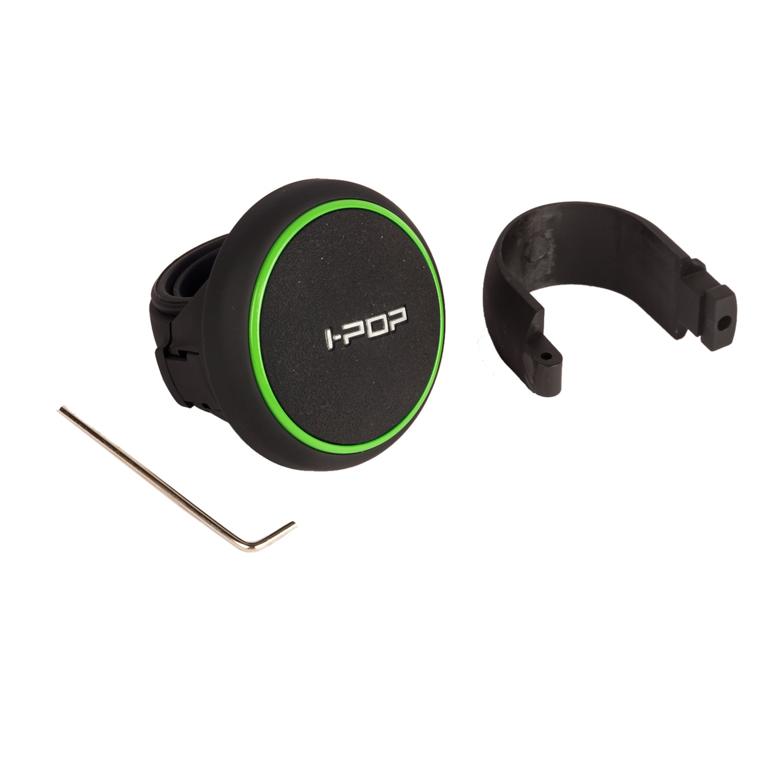 Carex I-Pop Mini Classic Power Handle Steering Wheel Spinner Knob For Car In Black
