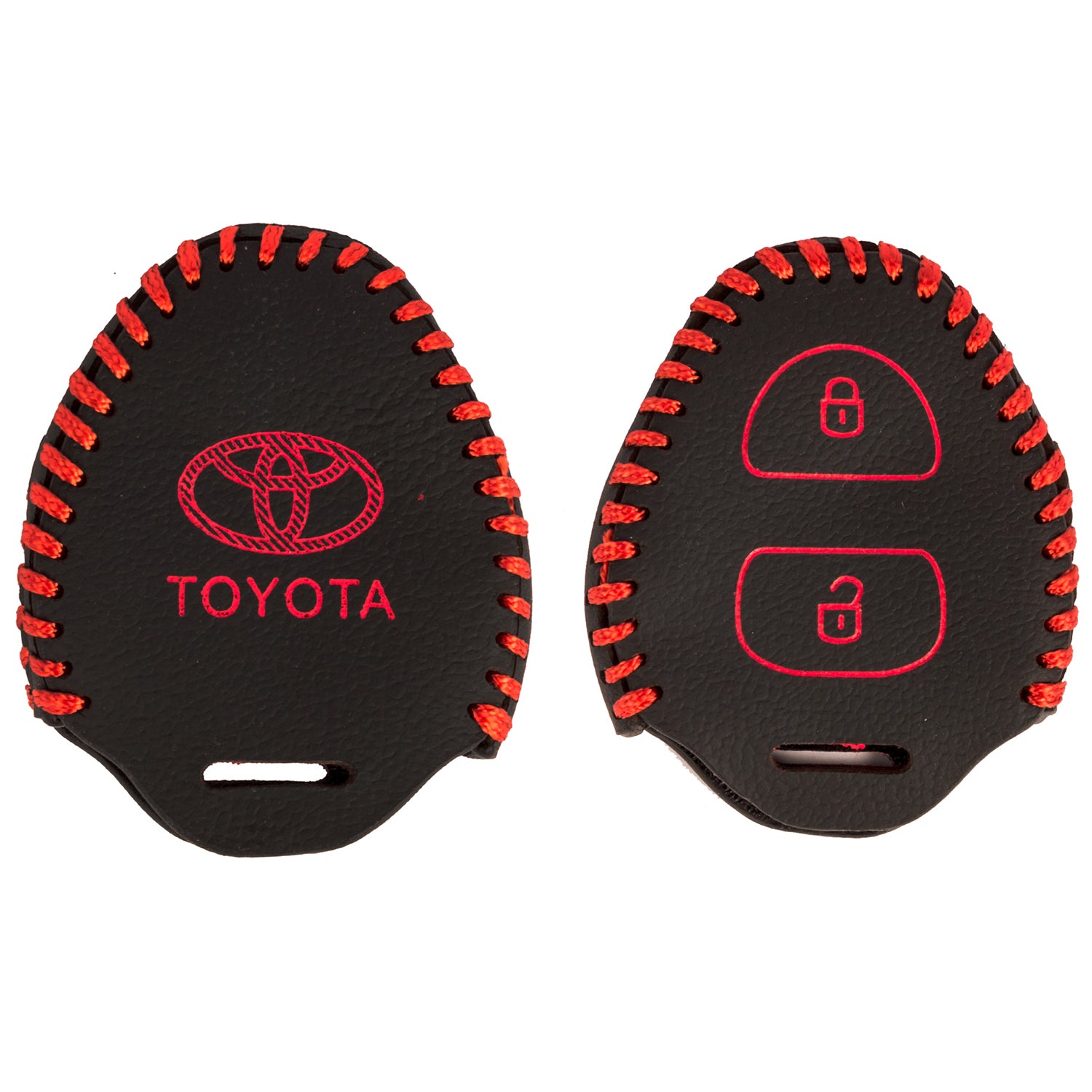 Acto Leather Car Key Cover For Toyota Innova Old