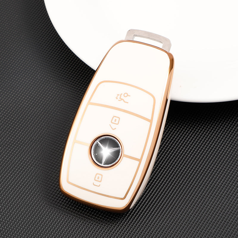 Acto TPU Gold Series Car Key Cover For Mercedes GLE-Class