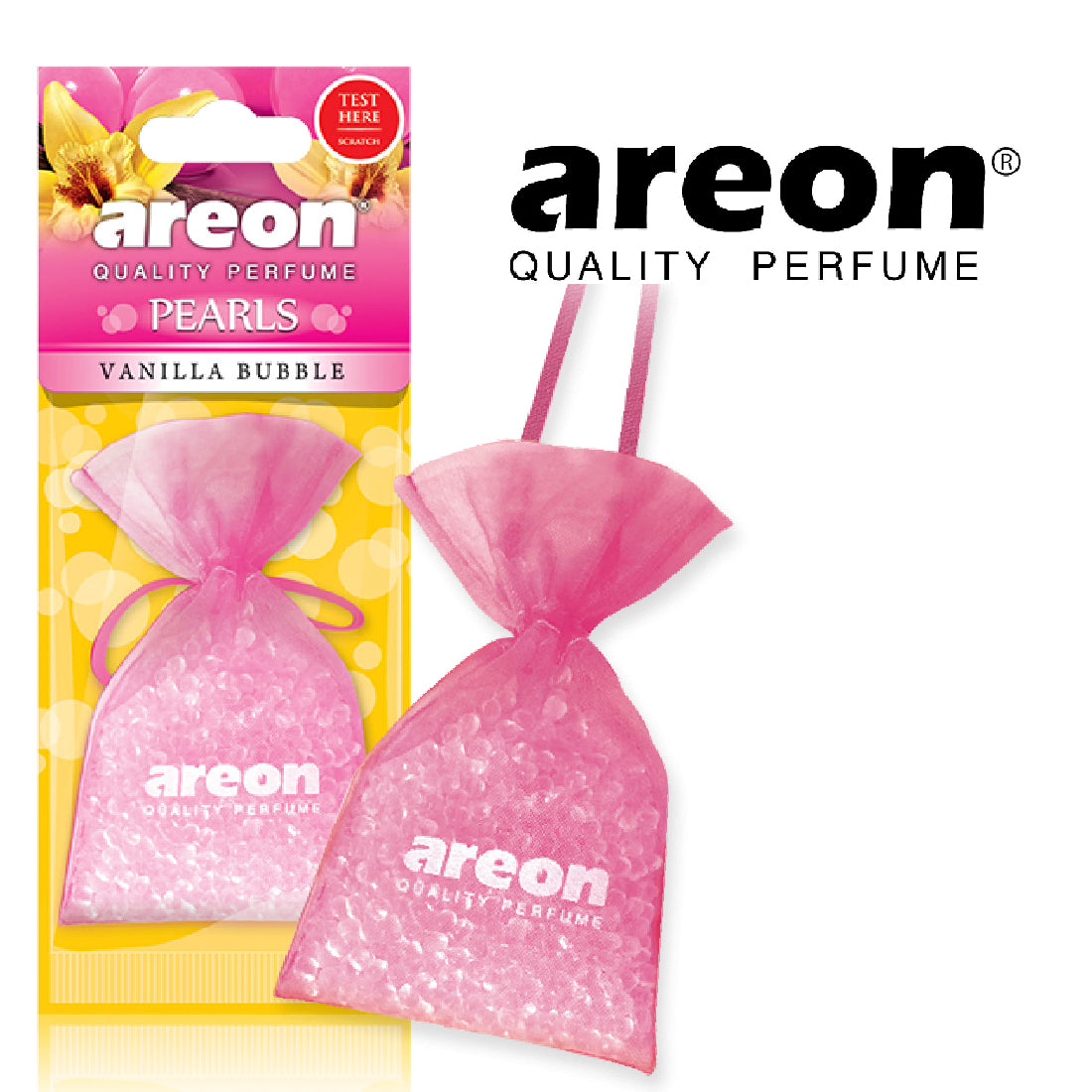 Areon Pearls I Car & Home Hanging Air Freshener I Quality Perfume