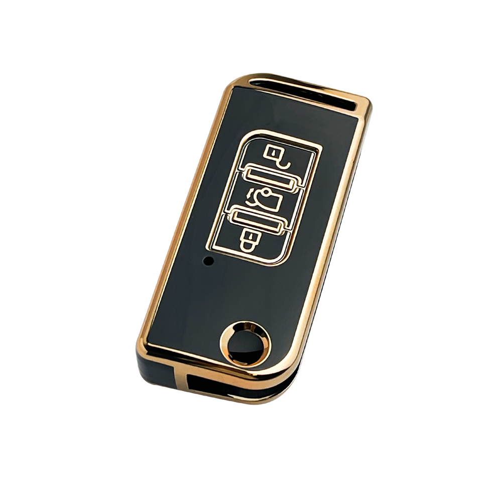 Acto TPU Gold Series Car Key Cover For Mahindra XUV 500 Old