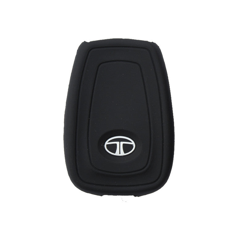 silicon-car-key-cover-tata-harrier-black