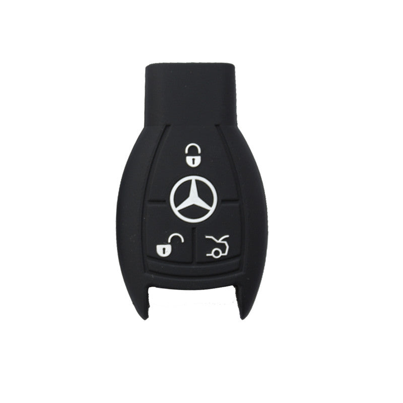 silicon-car-key-cover-mercedes-benz-e-class-2-black