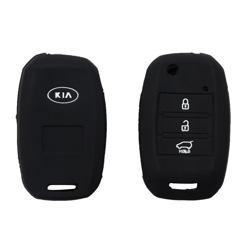 silicon-car-key-cover-kia-3button-flipkey-black