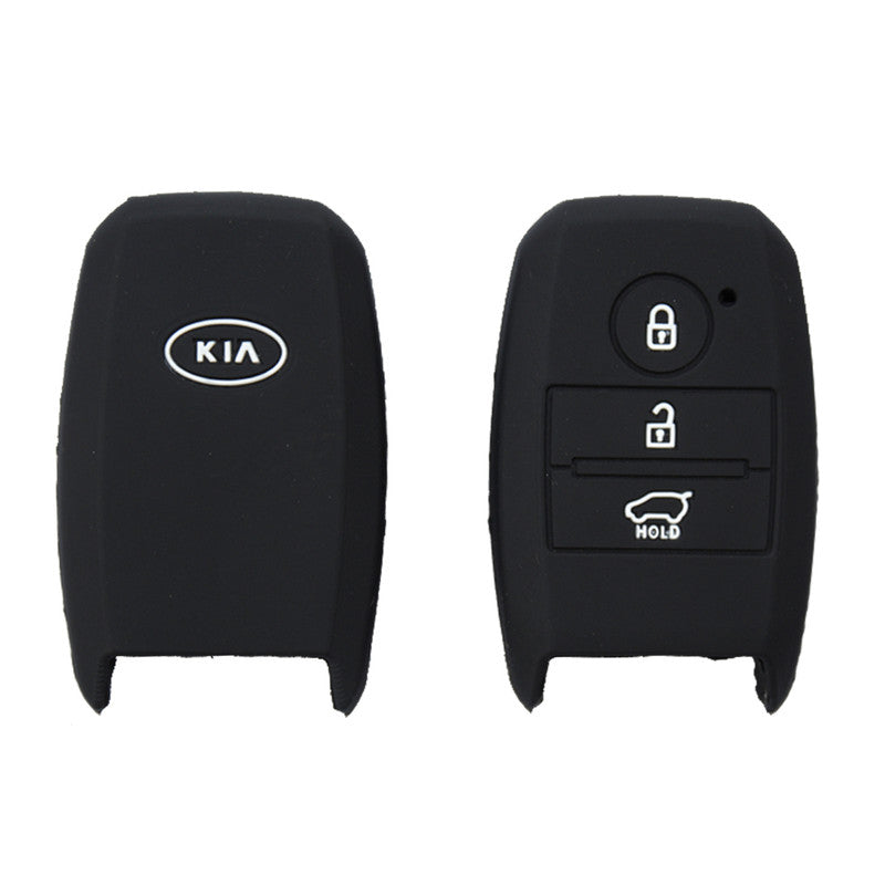 silicon-car-key-cover-kia-3button-key-black