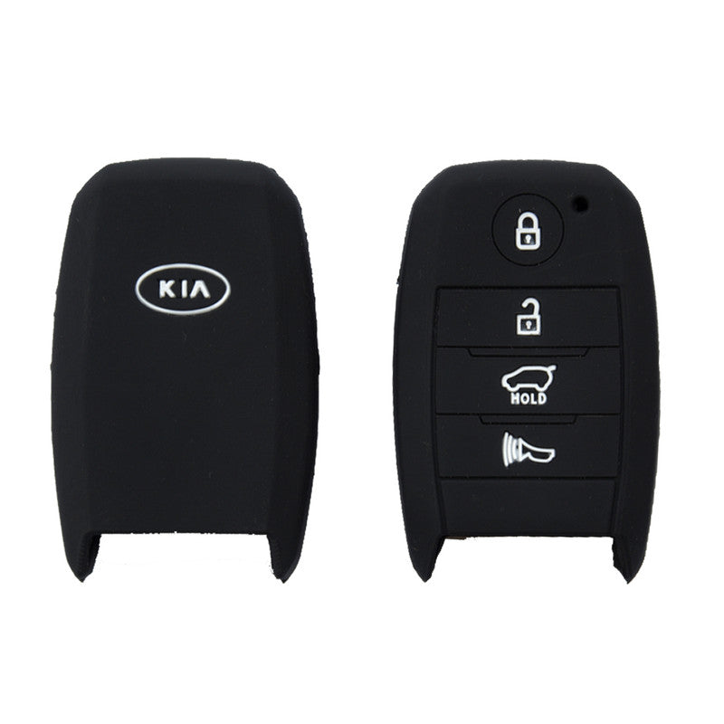 silicon-car-key-cover-kia-4button-black