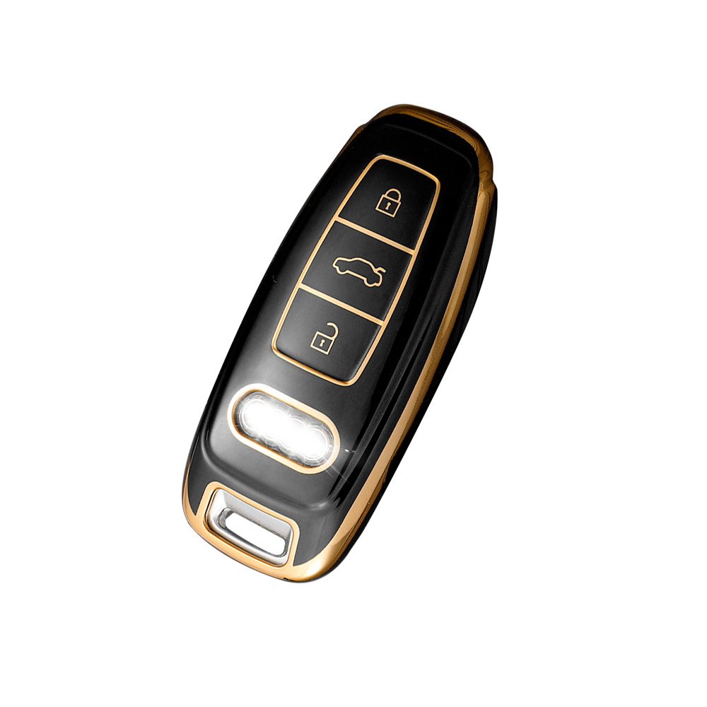 Acto TPU Gold Series Car Key Cover For Audi Q7
