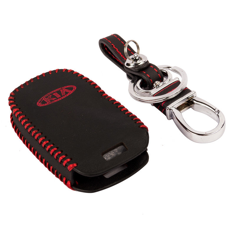 leather-car-key-cover-kia-4button-key
