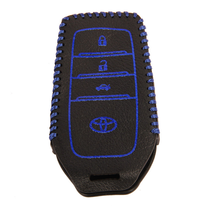 Acto Leather Car Key Cover For Toyota Fortuner Old
