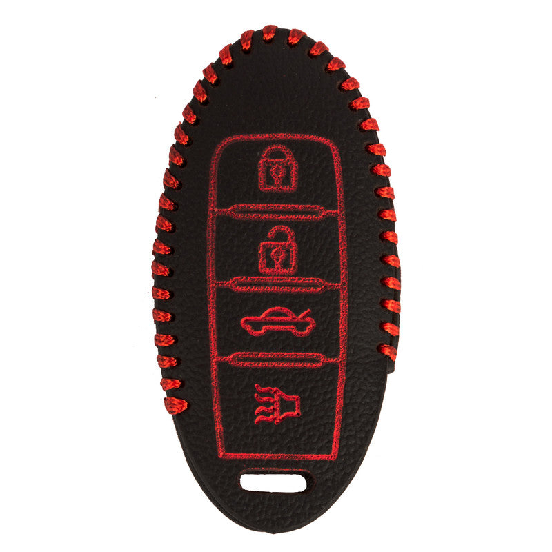 leather-car-key-cover-nissan-sunny-4button-key