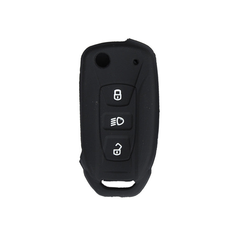 Acto Silicone Car Key Cover for Tata Bolt Black